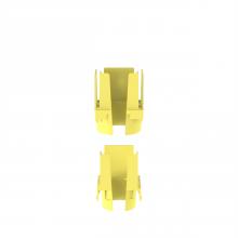 Panduit FIDT2X2LYL - FiberRunner® 1-Port Spillout, 2x2, Yellow