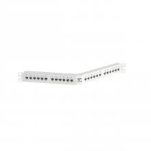 Panduit DPA246X88TGWH - DP6A™ PLUS  Angled Cat 6A Punchdown Patch Pane