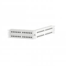 Panduit DPA485E88TGWH - DP5e™  Angled Cat 5e Punchdown Patch Pan