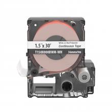 Panduit T150X000BWM-WH - MP Cassette,Poly Cont Tape,1.5" W x 30'