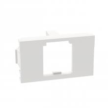 Panduit CHF1MWH-X - Mini-Com®, Modular Insert, Flat, 1/3 size, 1 po