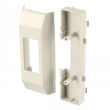 Panduit T45HEGBIW - Surface Raceway, T-45 Electrical Bracket, Off-Wh