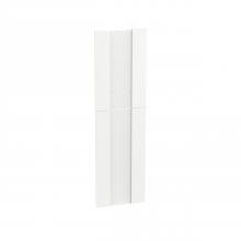 Panduit PE2VEPWH - End Panel for PE2V Managers, 45 RU, White