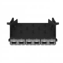 Panduit FHMP-6-BCG - HD Flex™ MPO FAP, 6-port Type B, Charcoal Gray