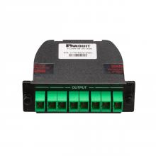 Panduit FC29N-08-3G1X08 - Opticom SC-APC Splitter Cassette for Optical LAN