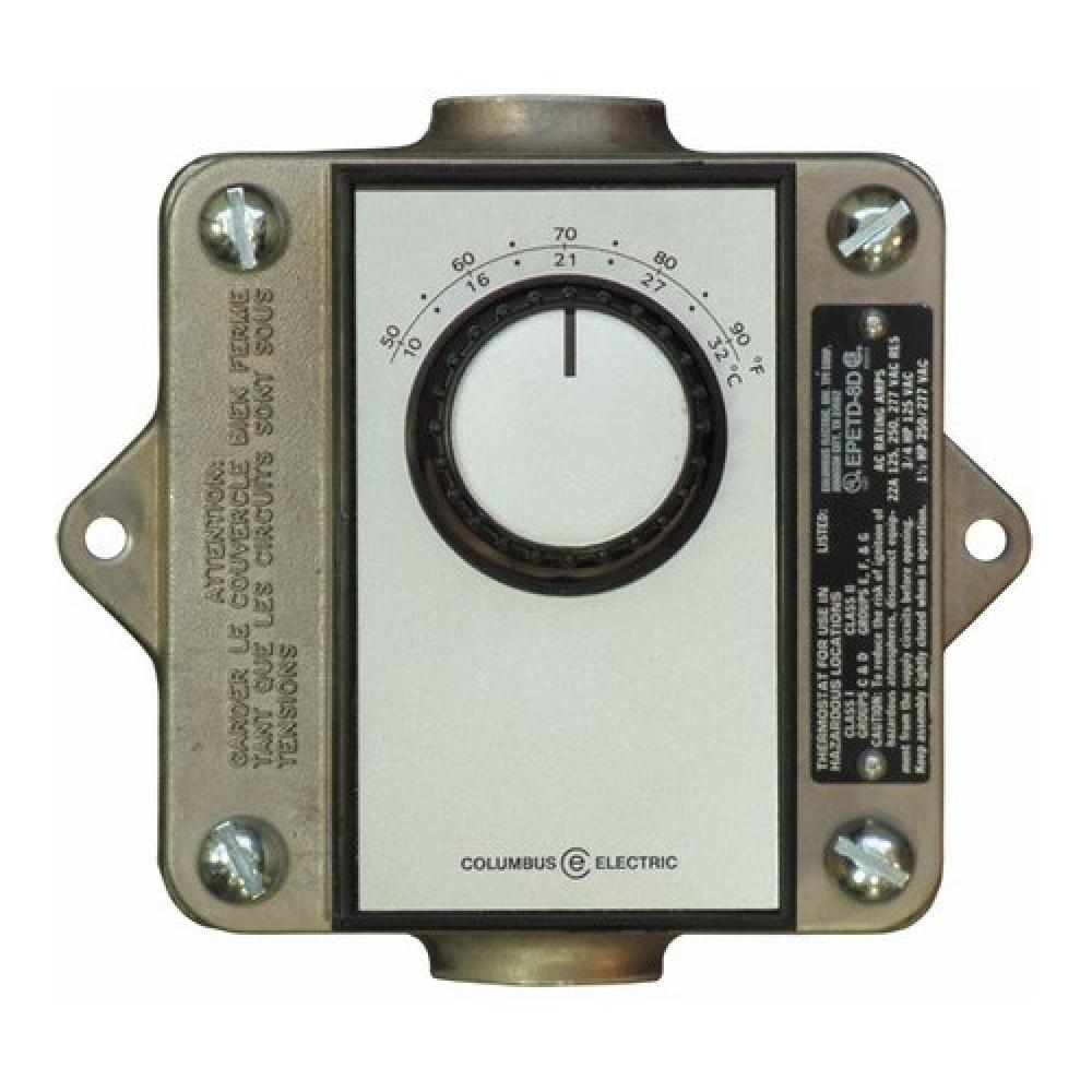 DPST Haz Loc Remote Thermostat