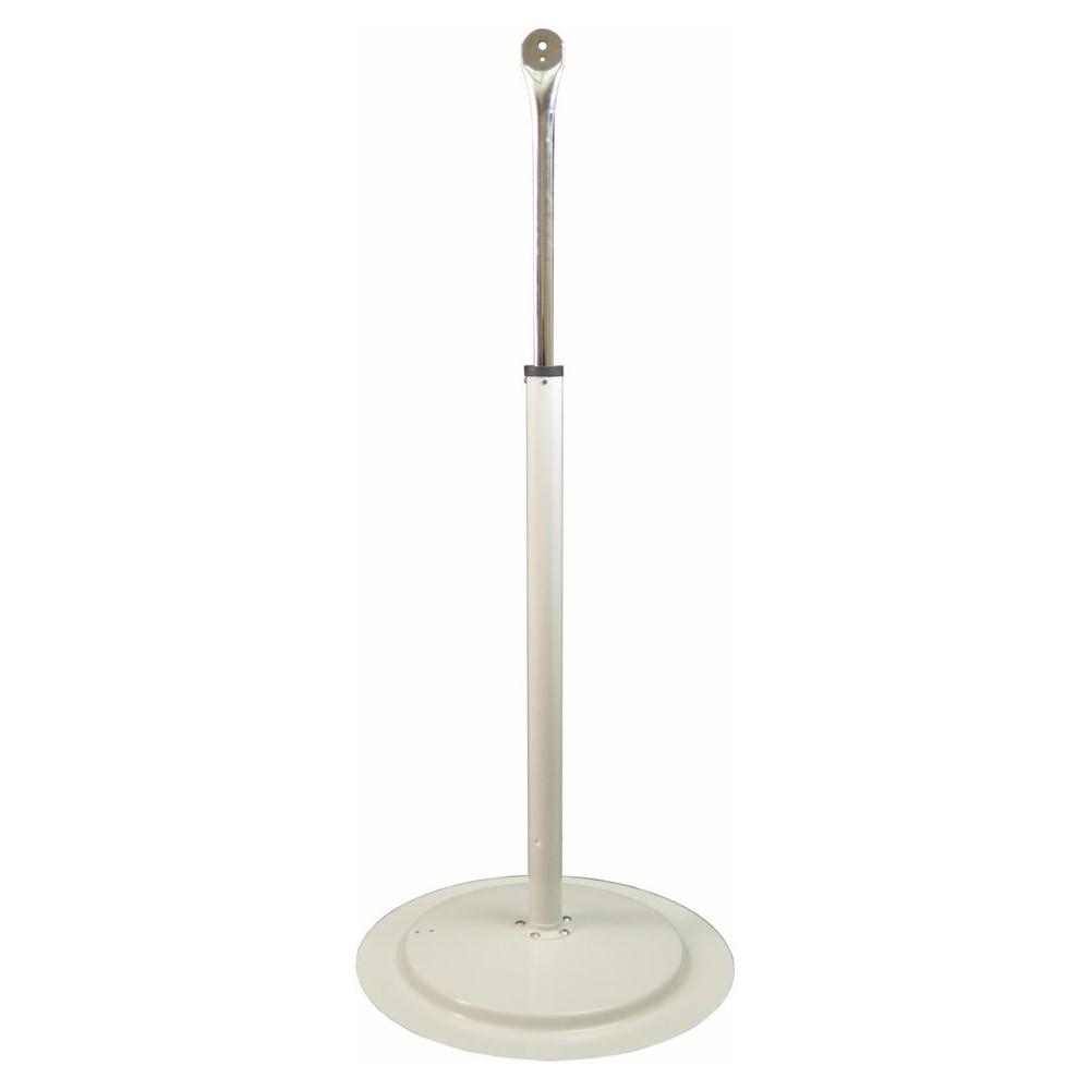 Ped Pole & Base for Air Circulators, Wht