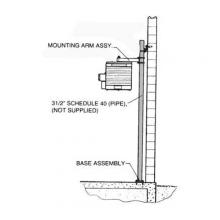 TPI HLPM1525 - 15-24KW Pipe Mt Kit for HLA