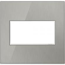 Legrand-adorne AWM2GMS4 - BRUSHED STAINLESS 2G WP