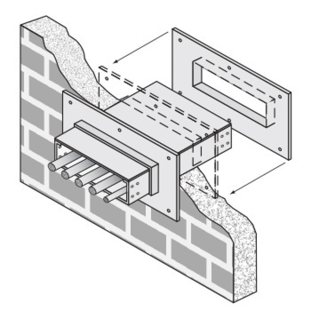 4M-WPS-18-S6 4H WALL PEN SLEEVE KIT