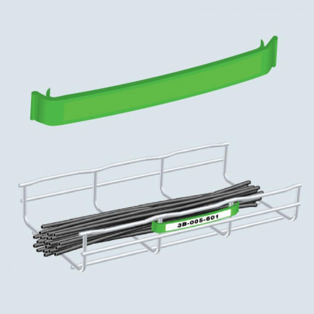 CLIPGREENPL - LABEL CLIP-GREEN-PLASTIC