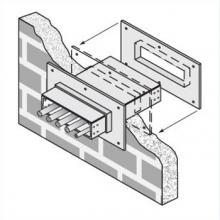 Legrand-Cablofil P644550 - 6M2-0424-06-GE MillGal Steel Wall Penetr