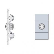 Legrand-Cablofil P607317 - Z-1873-04-GE Ground Wire Clamp Kit w/Hdw