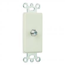 Legrand-On-Q 26CATVLA - 1 F TYPE COAX OUTLET DECORATOR OP