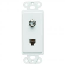 Legrand-On-Q 26TELTVWCC10 - TELEPHONE 2 OUTLET 4W W