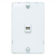 Legrand-On-Q WMTE14W - TELE OUTLET 4-WIRE WALL MOUNT