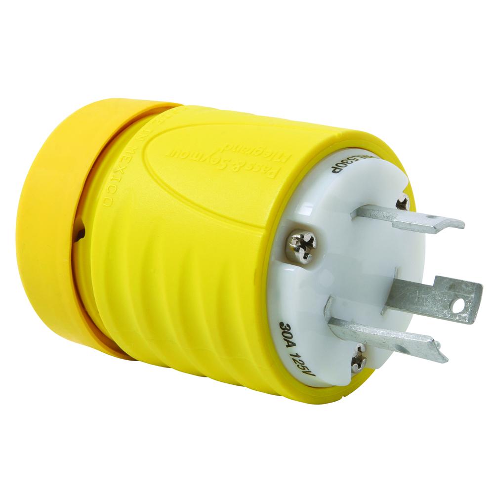 TURNLOK PLUG 3WIRE 30A125V CR