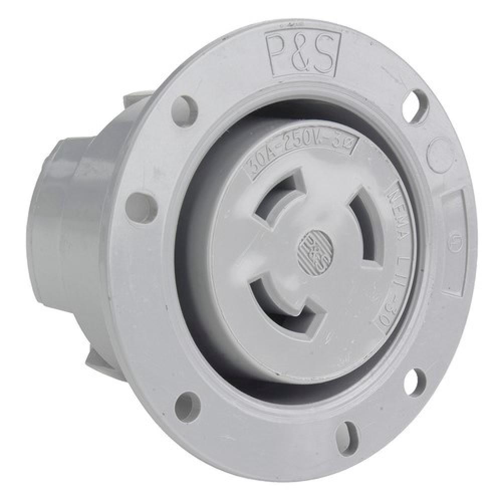 TRNLK FLANGED OUTLET 3W 30A 3P 250V