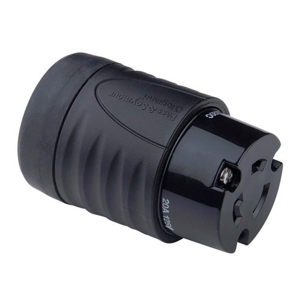 TURNLOK CONNECTOR 20A125V BLACK