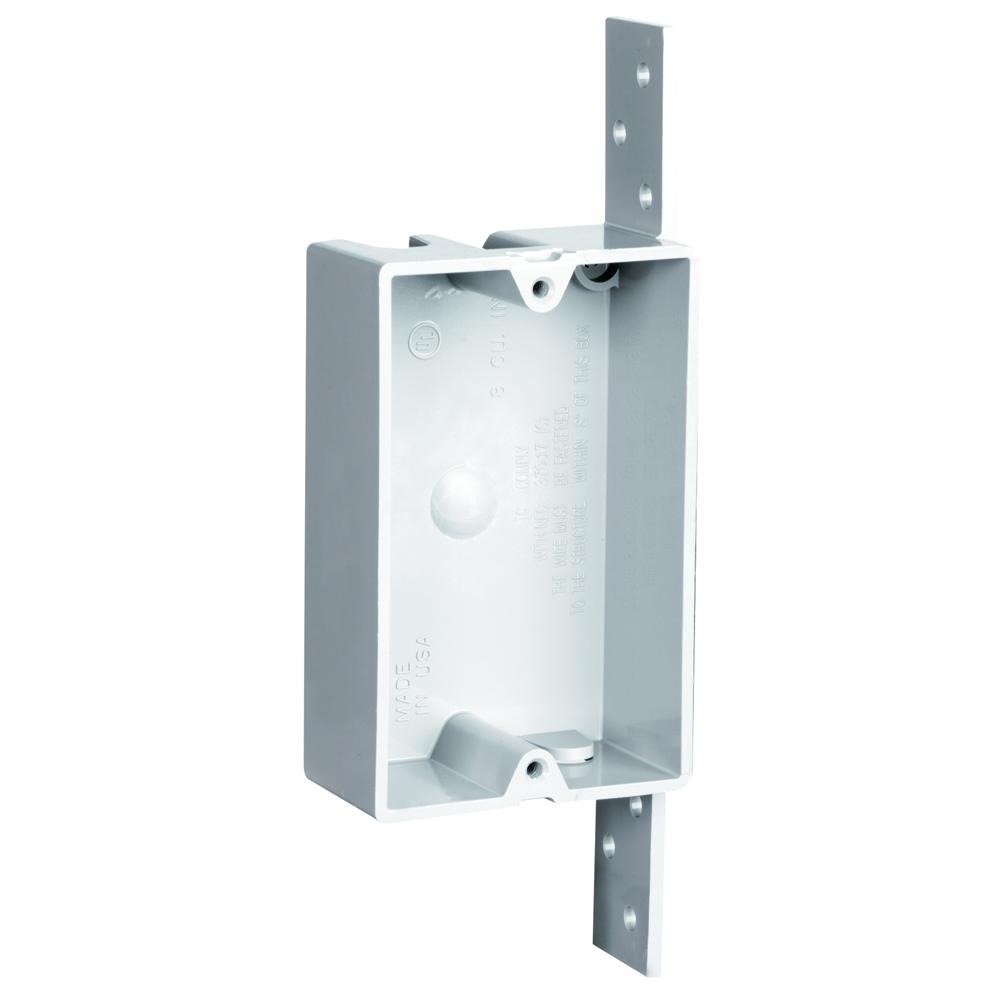 PL BX 1G 8 CU IN W/ SIDE BRACKET