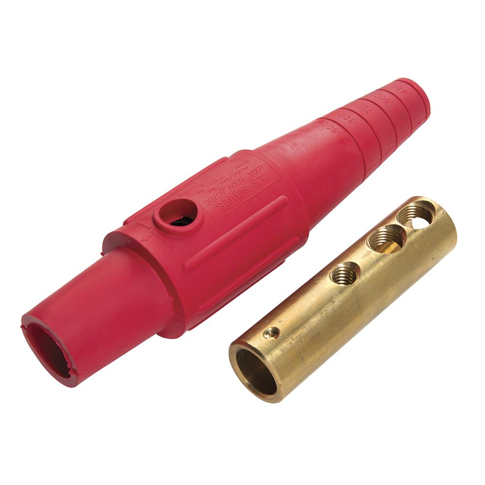 400A 600V FEMAL CAM TYP PLUG RED