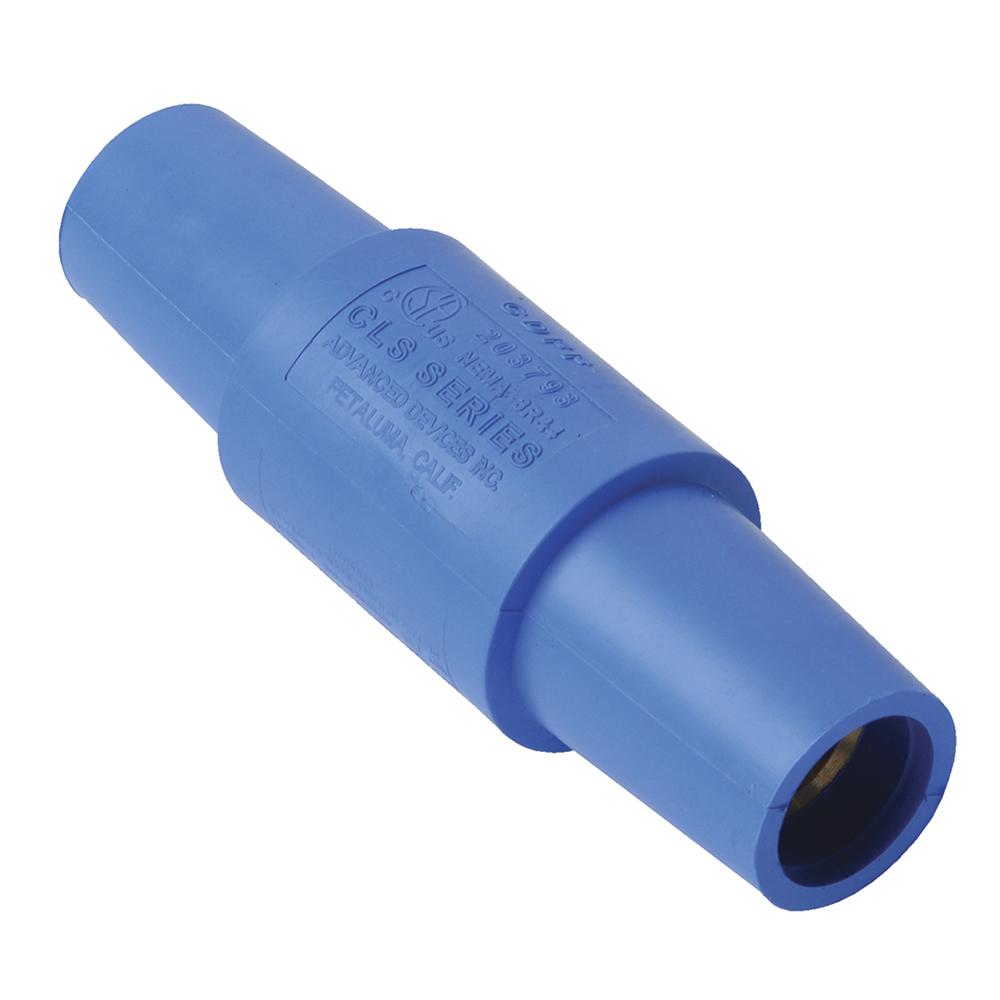 CAM TYPE FMALE/FMALE COUPLER BLUE