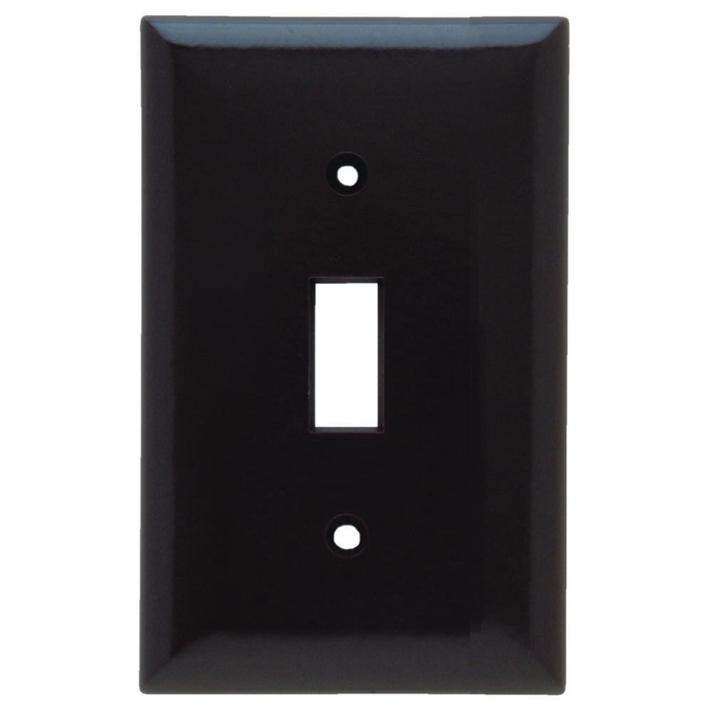 PLATE PLASTIC 1G TOGGLE W/OUT LINE