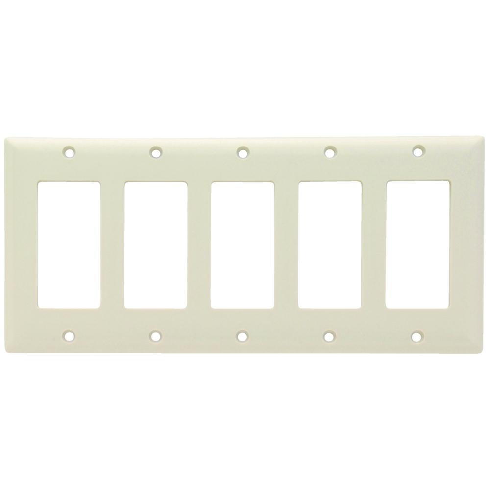 SMOOTH WALL PLATE 5G DECORATOR LA