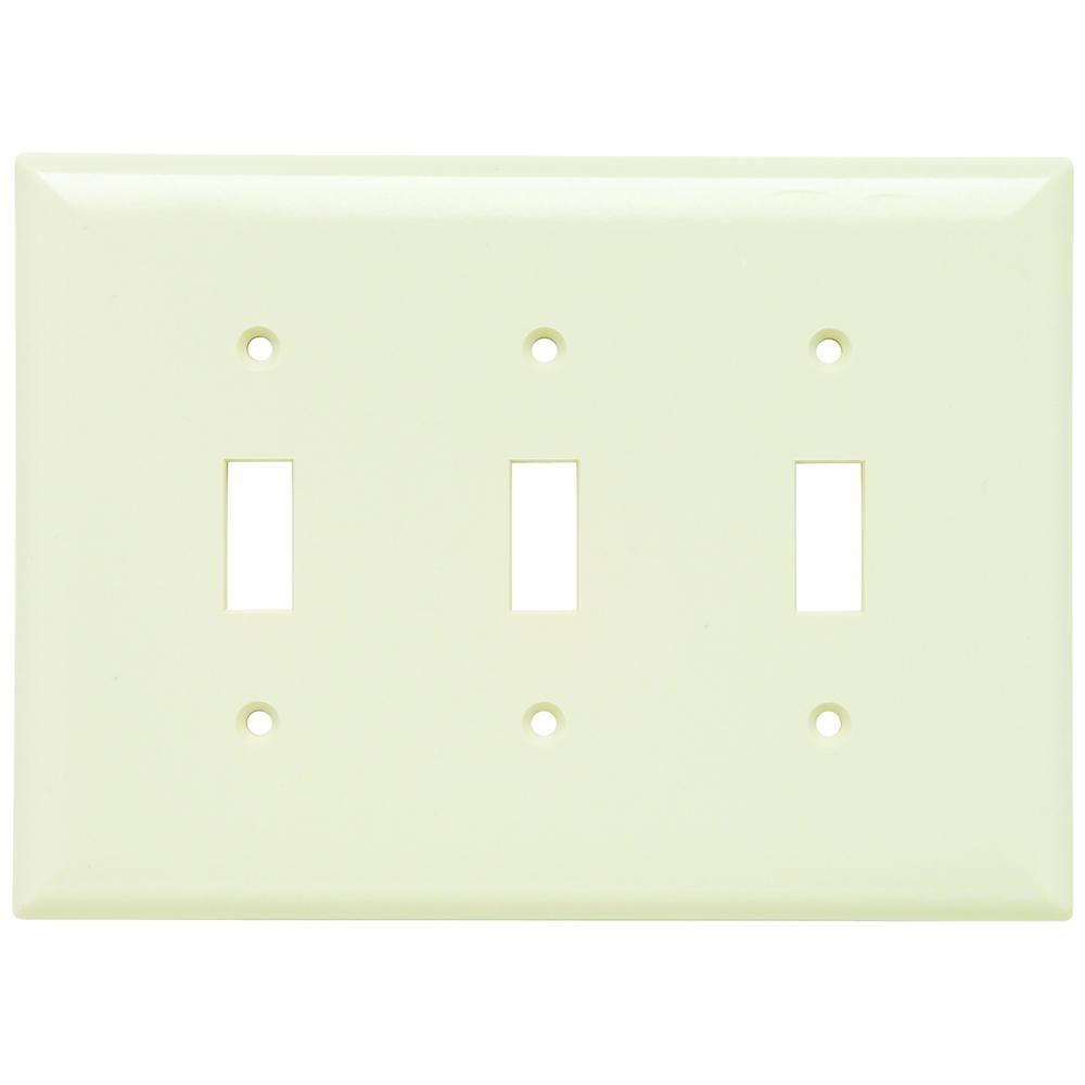 JR JUMBO PLATE 3G 3 TOGGLE LT ALM