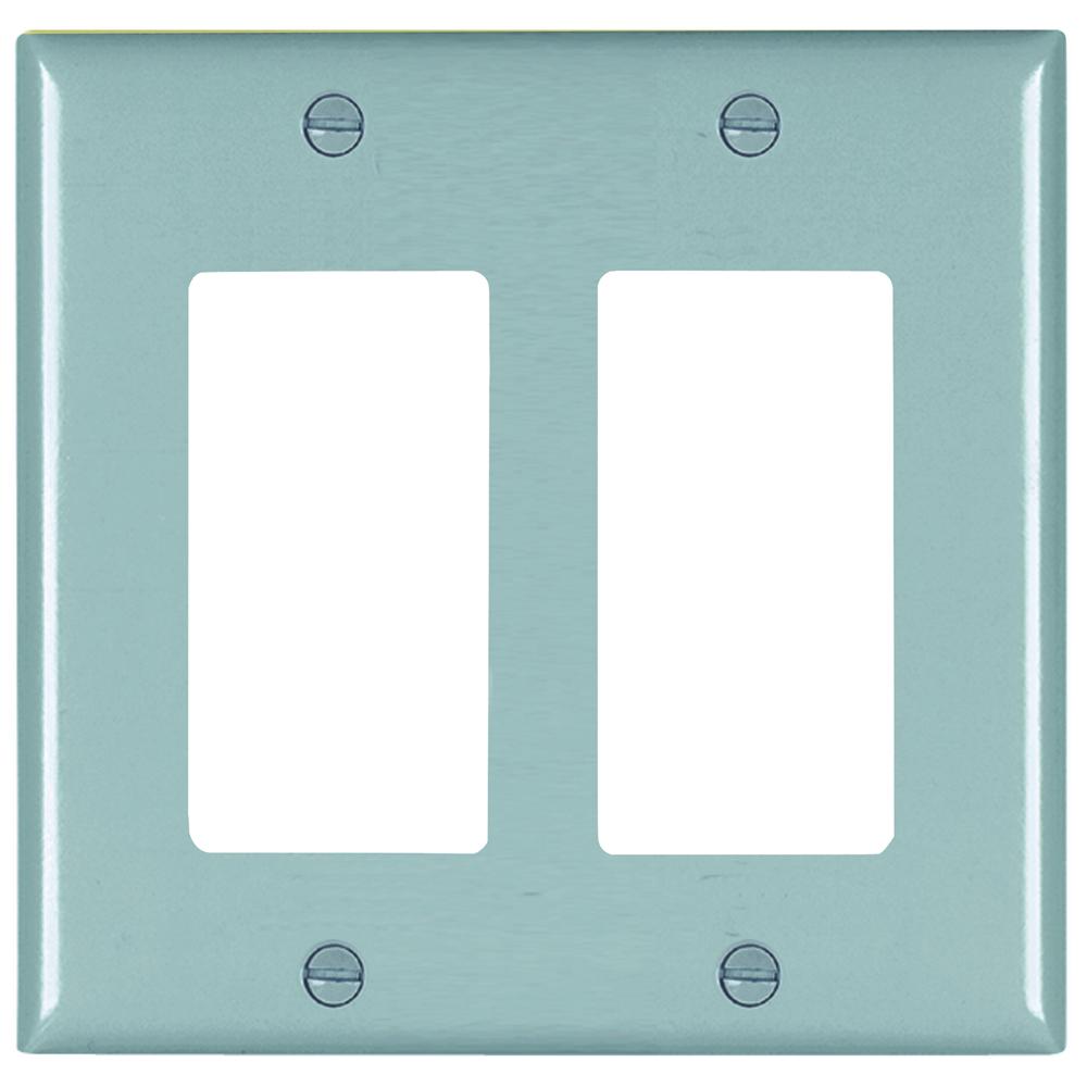 TRADEMASTER PLATE 2G 2 DECOR GRY