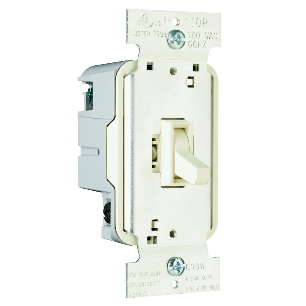 TOGGLE DIMMER 600W 3W LA