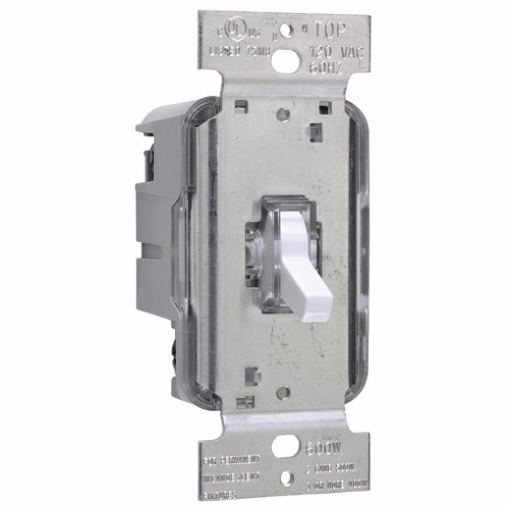 TOGGLE DIMMER 600W 3W LIGHTED W