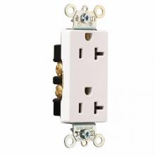 Legrand-Pass & Seymour 26352W - DECOR RECP 20A 125V S+B WH