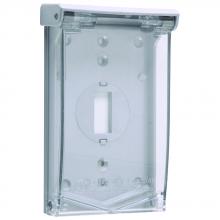 Legrand-Pass & Seymour 3720 - WP 1G VERT SINGLE RECEPTACLE COVER