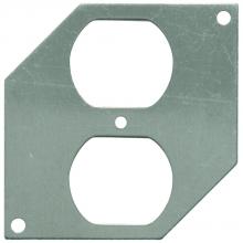 Legrand-Pass & Seymour 46008P - DUPLEX PLATE FOR 4600 COVER