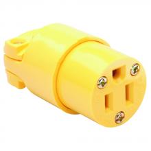 Legrand-Pass & Seymour 4887Y - 15A 125V 2P 3W CONNECTOR