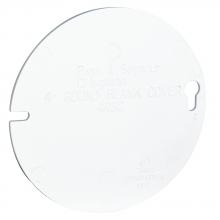 Legrand-Pass & Seymour 4RBCW - PL BX 4 ROUND BLANK COVER WHITE