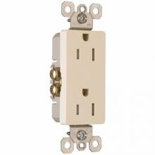 Legrand-Pass & Seymour 885TRLA - RADIANT 15A/125V TR DUP RECEP LA