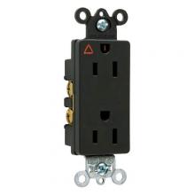 Legrand-Pass & Seymour IG26262BK - RECEPT DUP SPLEX 15A 125V S+B IG BK