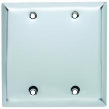 Legrand-Pass & Seymour SB23CH - PLATE 2G BLANK CHROME