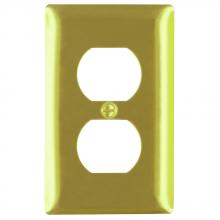 Legrand-Pass & Seymour SB8PB - SMOOTH POLISHED BRASS 1G 1 DUPLEX