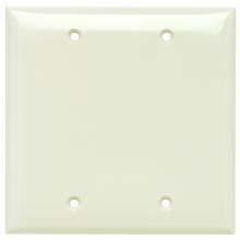 Legrand-Pass & Seymour SP23LA - WALL PLATE 2G BLANK LIGHT ALMOND