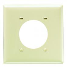 Legrand-Pass & Seymour SP703I - SMOOTH WALL PLATE 2G POWER OUTLET I