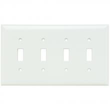 Legrand-Pass & Seymour SPJ4W - SMOOTH JR JUMBO W/P 4G TOGGLE WHITE