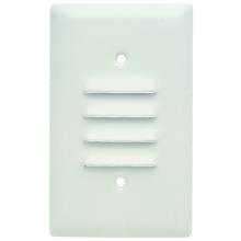 Legrand-Pass & Seymour SS771W - SMOOTH 302SS 1G LOUVRE PAINTED WH