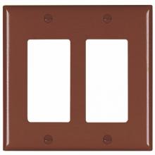 Legrand-Pass & Seymour TP262 - TRADEMASTER PLATE 2G 2 DECOR BR