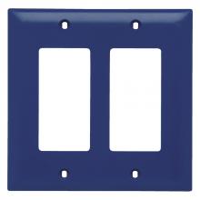 Legrand-Pass & Seymour TP262BL - TRADEMASTER WP 2G 2 DECOR BLUE