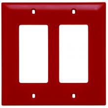 Legrand-Pass & Seymour TP262RED - TRADEMASTER WP 2G 2 DECORATOR RED