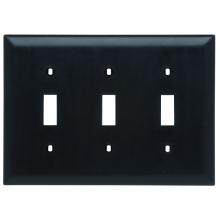 Legrand-Pass & Seymour TP3BK - TRADEMASTER PLATE 3G 3 TOG BK