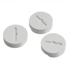 Legrand-Pass & Seymour WPBP50WCC - WP ACCESSORIES BOX PLUG 1/2 3PK WH